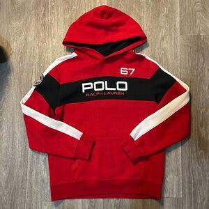 Polo by Ralph Lauren Boy’s Red Hoodie